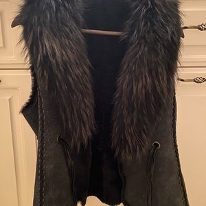 Furry vest